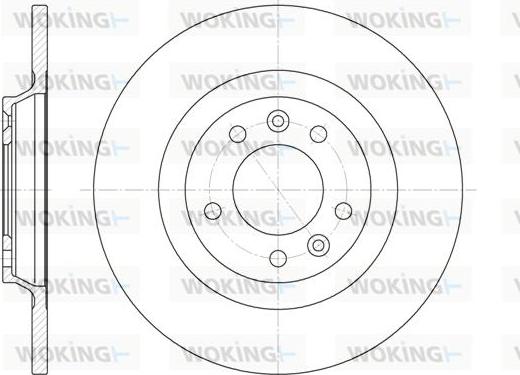 Woking D6690.00 - Kočioni disk www.molydon.hr