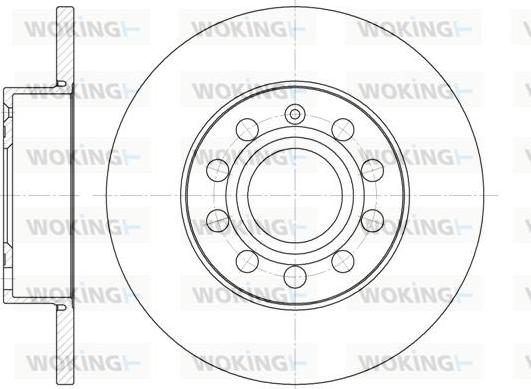 Woking D6650.00 - Kočioni disk www.molydon.hr