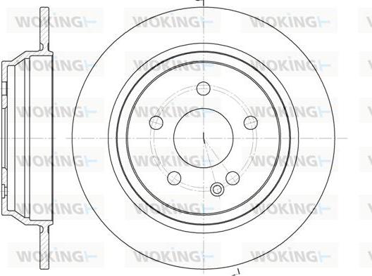 Woking D6678.00 - Kočioni disk www.molydon.hr