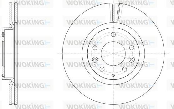 Woking D61943.10 - Kočioni disk www.molydon.hr