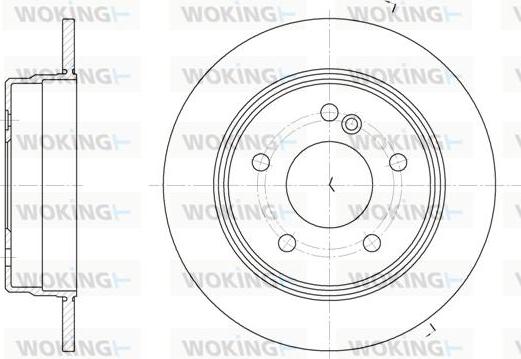 Woking D6193.00 - Kočioni disk www.molydon.hr