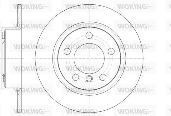 Woking D61441.00 - Kočioni disk www.molydon.hr