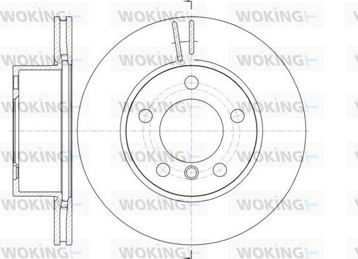 Woking D61448.10 - Kočioni disk www.molydon.hr