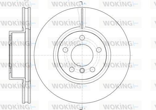 Woking D61454.10 - Kočioni disk www.molydon.hr