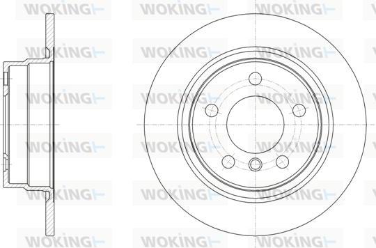 Woking D61450.00 - Kočioni disk www.molydon.hr