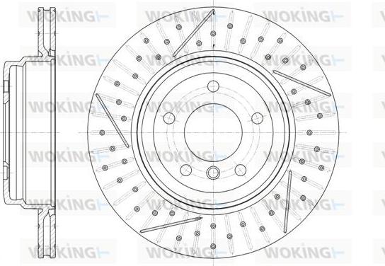 Woking D61451.10 - Kočioni disk www.molydon.hr