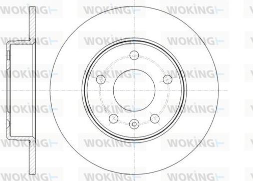 Woking D61468.00 - Kočioni disk www.molydon.hr