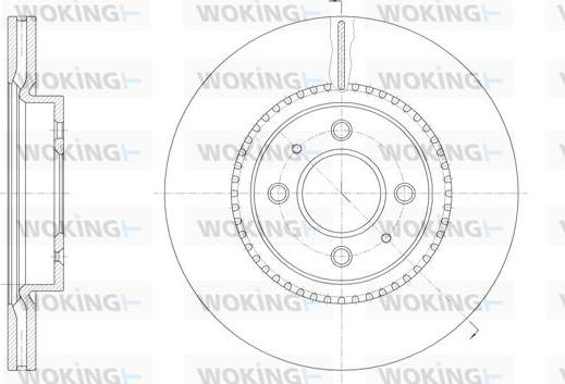 Woking D61463.10 - Kočioni disk www.molydon.hr