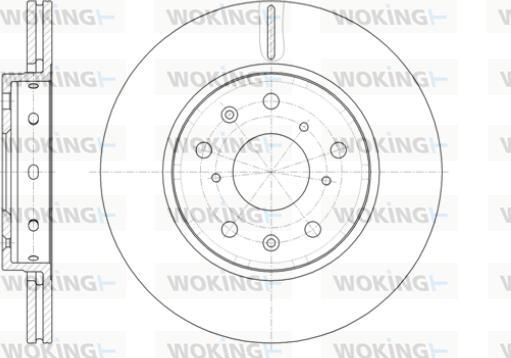 Woking D61417.10 - Kočioni disk www.molydon.hr