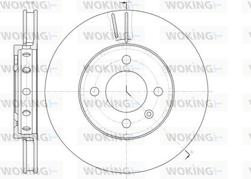 Woking D61484.10 - Kočioni disk www.molydon.hr