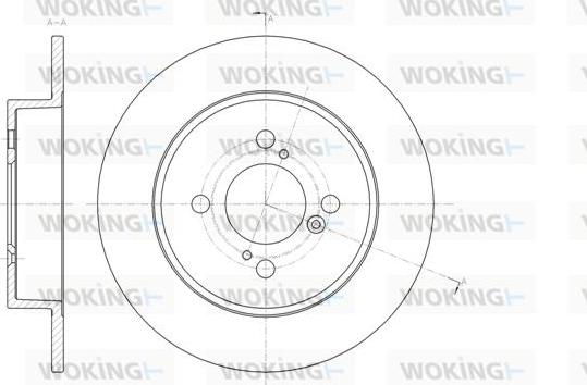 Woking D61483.00 - Kočioni disk www.molydon.hr