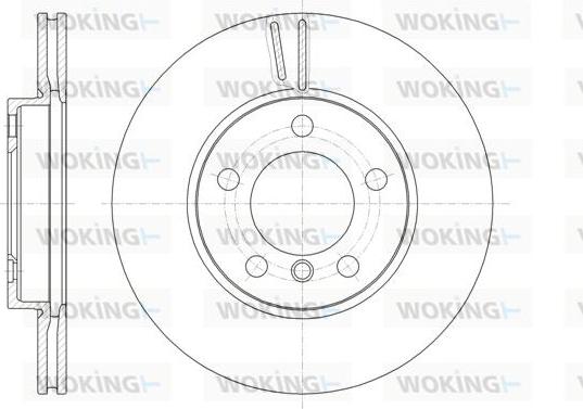 Woking D61439.10 - Kočioni disk www.molydon.hr