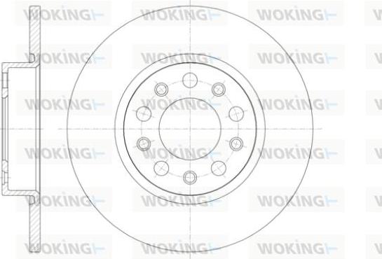 Woking D61426.00 - Kočioni disk www.molydon.hr