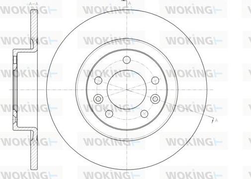 Woking D61473.00 - Kočioni disk www.molydon.hr