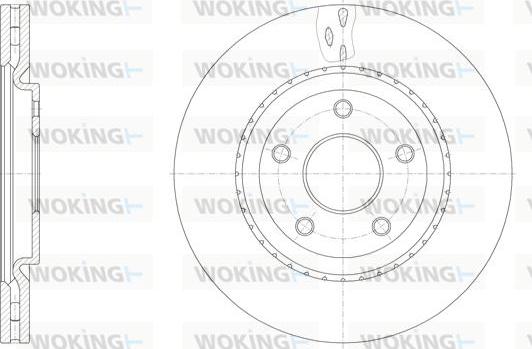 Woking D61515.10 - Kočioni disk www.molydon.hr