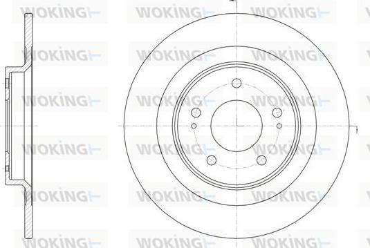 Woking D61528.00 - Kočioni disk www.molydon.hr