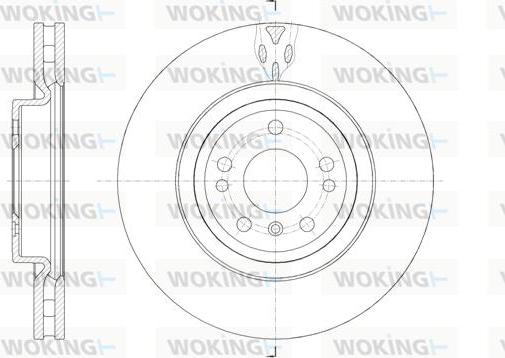 Woking D61576.10 - Kočioni disk www.molydon.hr