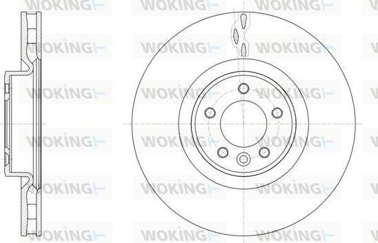 Woking D61611.10 - Kočioni disk www.molydon.hr