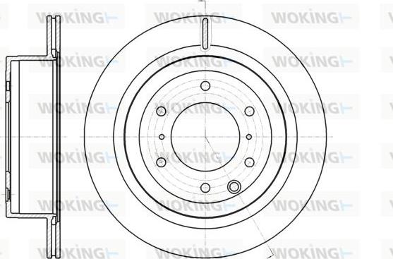 Woking D61099.10 - Kočioni disk www.molydon.hr