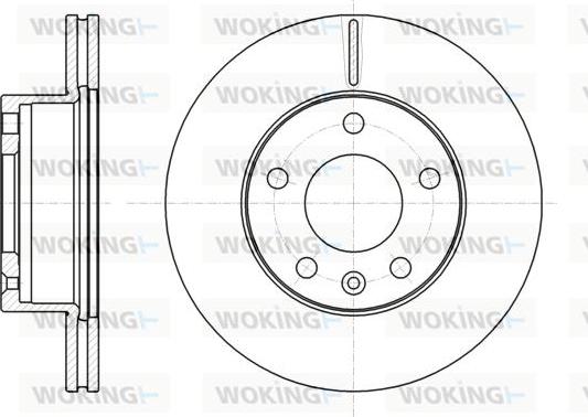 Roulunds Rubber WD01254 - Kočioni disk www.molydon.hr