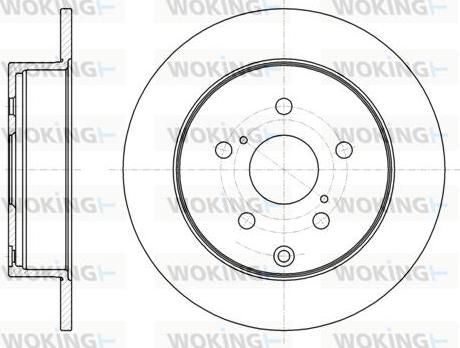 Woking D61088.00 - Kočioni disk www.molydon.hr