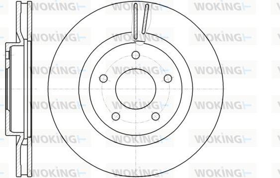 Woking D61087.10 - Kočioni disk www.molydon.hr