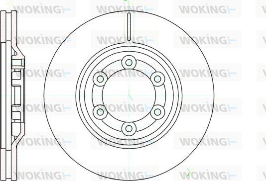 Woking D61193.10 - Kočioni disk www.molydon.hr