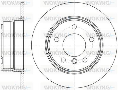 Woking D61144.00 - Kočioni disk www.molydon.hr