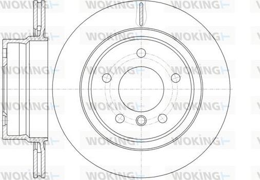 Woking D61145.10 - Kočioni disk www.molydon.hr