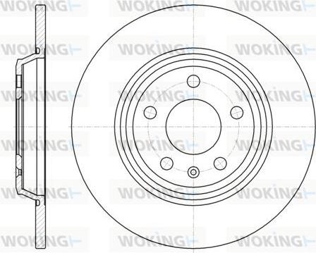 Woking D61112.00 - Kočioni disk www.molydon.hr