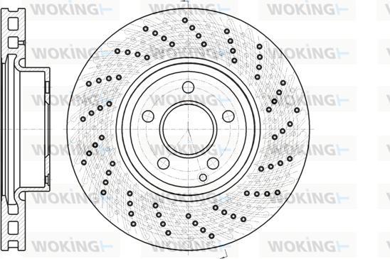 Woking D61185.10 - Kočioni disk www.molydon.hr