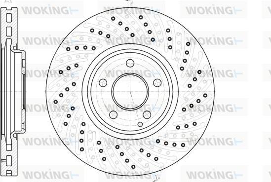 Woking D61123.10 - Kočioni disk www.molydon.hr