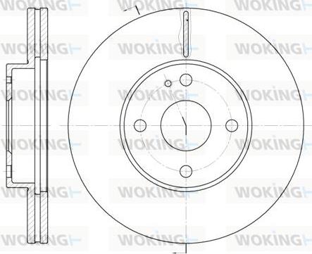 Rotinger RT 2068 T5 - Kočioni disk www.molydon.hr