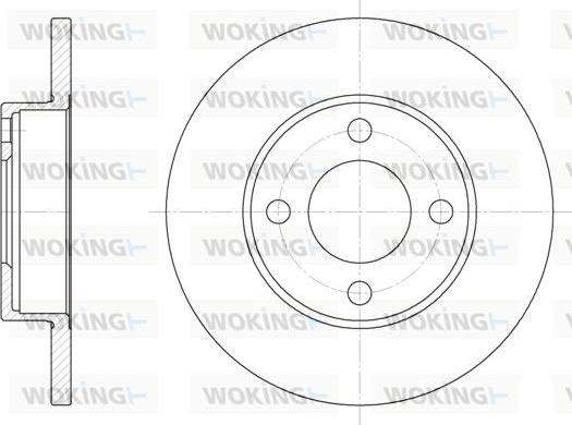 Woking D6181.00 - Kočioni disk www.molydon.hr