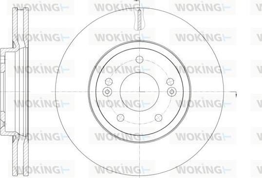 Woking D6188510 - Kočioni disk www.molydon.hr