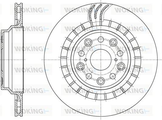 Woking D61879.10 - Kočioni disk www.molydon.hr