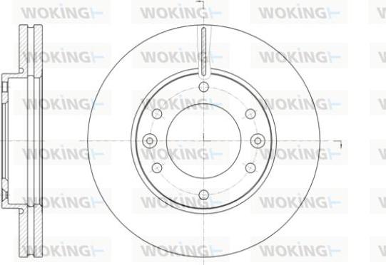 Woking D61396.10 - Kočioni disk www.molydon.hr