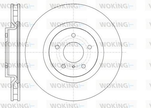 Woking D61347.10 - Kočioni disk www.molydon.hr