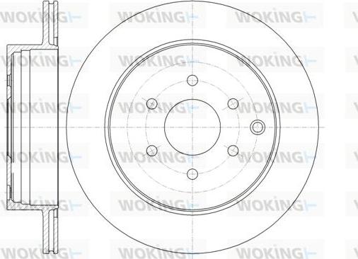 Woking D61354.10 - Kočioni disk www.molydon.hr