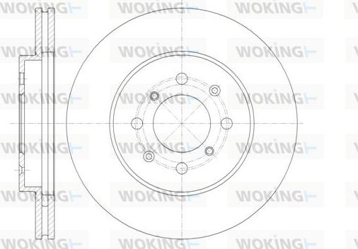 Woking D61357.10 - Kočioni disk www.molydon.hr