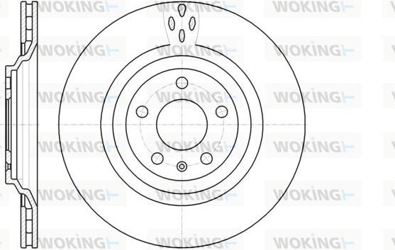 Woking D61309.10 - Kočioni disk www.molydon.hr