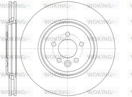 Woking D61382.10 - Kočioni disk www.molydon.hr