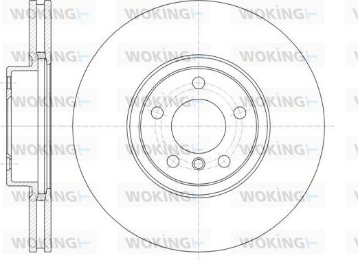 Woking D61335.10 - Kočioni disk www.molydon.hr