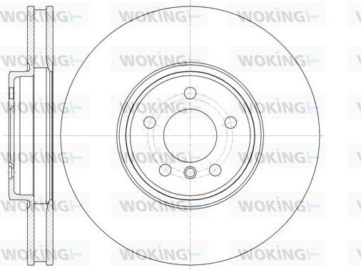 Woking D61333.10 - Kočioni disk www.molydon.hr