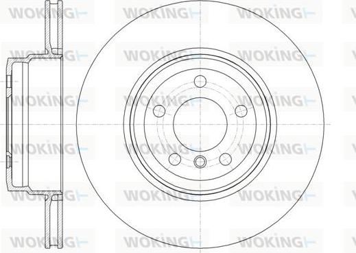 Woking D61337.10 - Kočioni disk www.molydon.hr