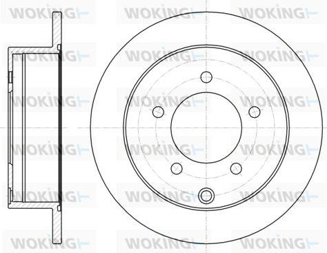 Open Parts BDA2588.10 - Kočioni disk www.molydon.hr