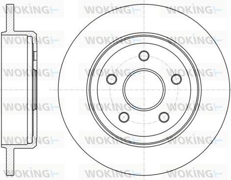 BENDIX 521131 - Kočioni disk www.molydon.hr