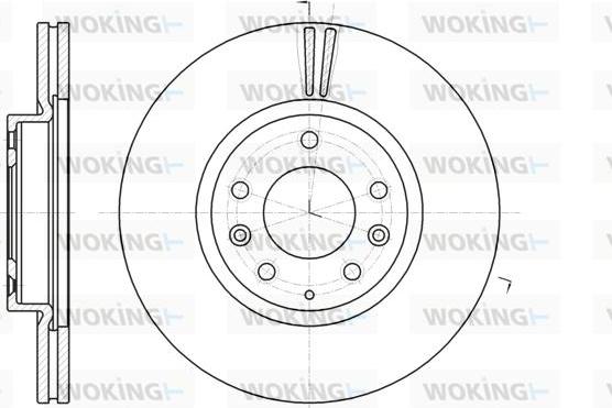 SAKURA 6043652 - Kočioni disk www.molydon.hr