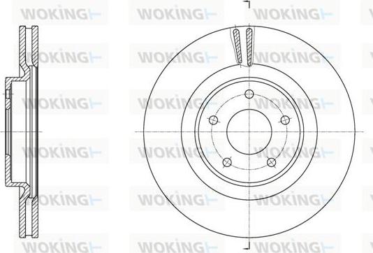 Woking D61790.10 - Kočioni disk www.molydon.hr