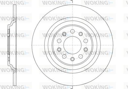 Woking D61783.00 - Kočioni disk www.molydon.hr